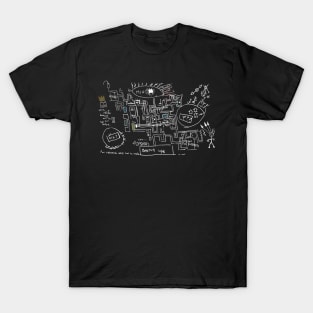 Severance Petey's Map T-Shirt